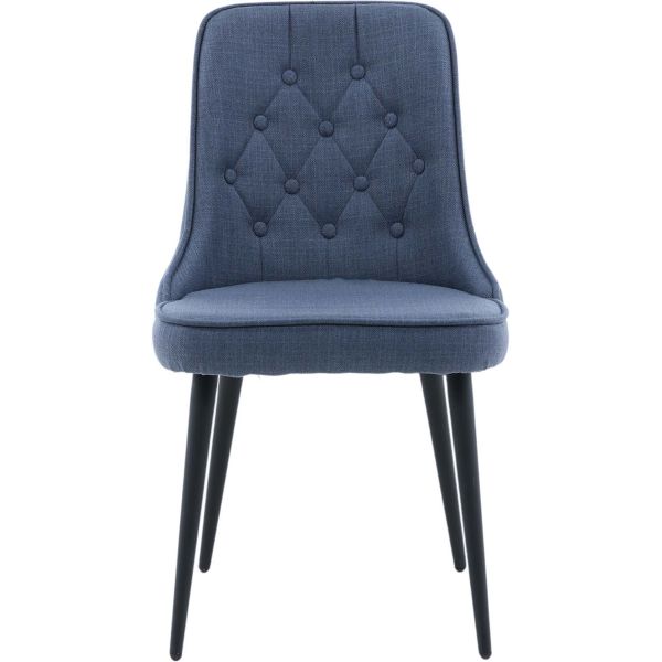 Chaise en tissu matelassé Velvet Deluxe (Lot de 2) - 199