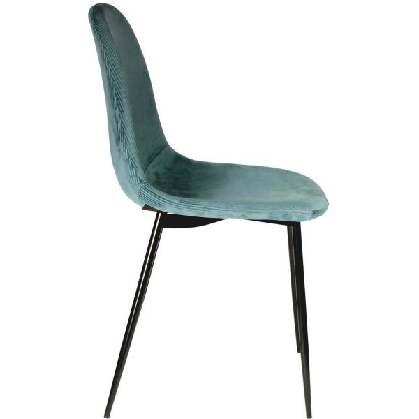 Chaise en velours côtelé Giulia (Lot de 2) - 5