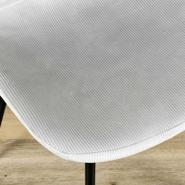 Chaise en velours côtelé Giulia (Lot de 2) - 6