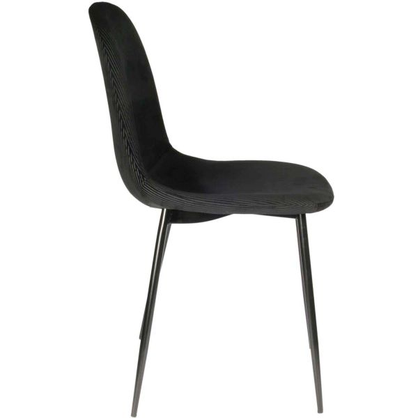 Chaise en velours côtelé Giulia (Lot de 2) - 5