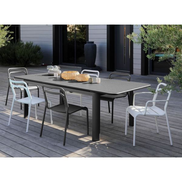 Chaises en aluminium Eos (Lot de 2) - PROLOISIRS