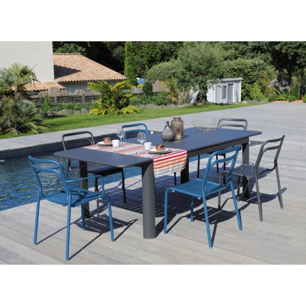 Chaises en aluminium Eos (Lot de 2) - PROLOISIRS