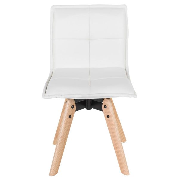Chaises design avec pieds en chêne (Lot de 2) - ZAGO