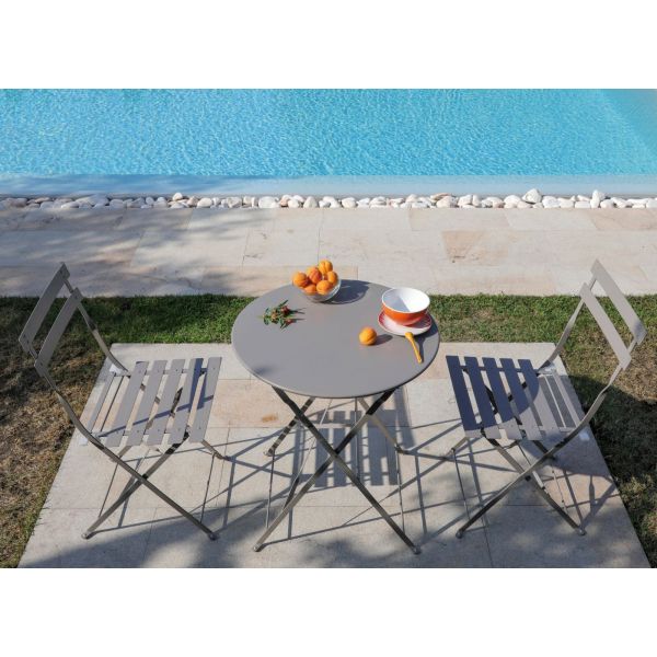 Chaises pliantes en acier Cuba (Lot de 2) - 79,90