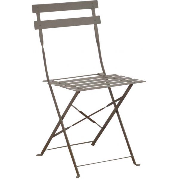 Chaises pliantes en acier Cuba (Lot de 2) - PRL-1319