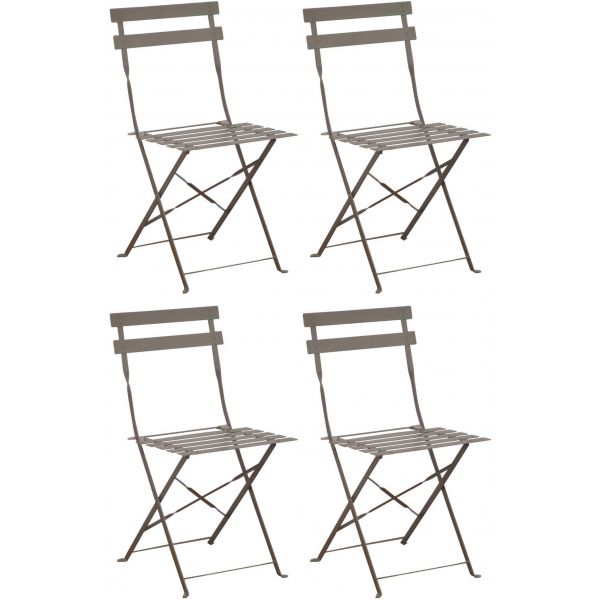 Pliantes De En Acier 4mastic Chaises Cubalot cFKl1JT