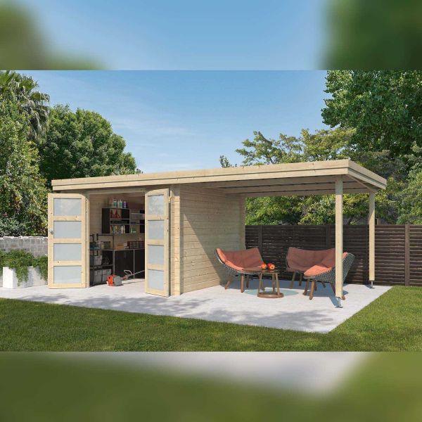 Chalet en bois 7,26 m² OREGON - GARDENAS