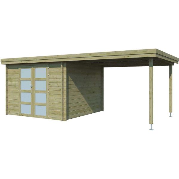 Chalet en bois 7,26 m² OREGON - GAS-0343