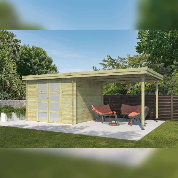 Chalet en bois 7,26 m² OREGON - 2790