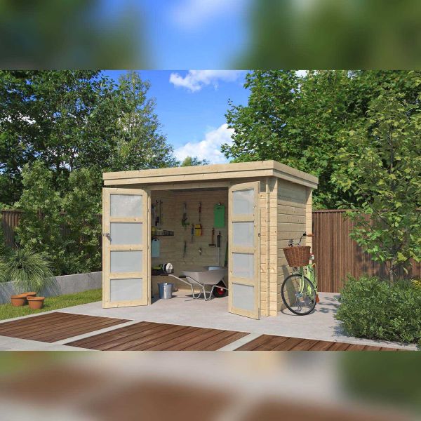 Chalet en bois 4,83 m² OREGON - GARDENAS