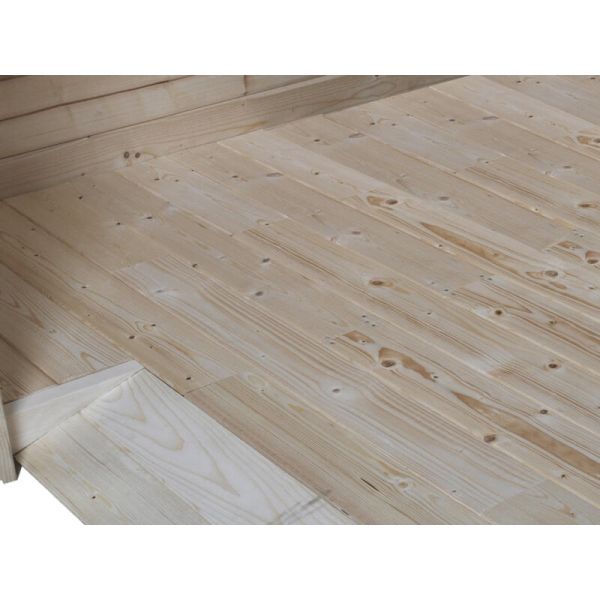 Chalet en bois 12.24 m² avec extension Moderne - 5