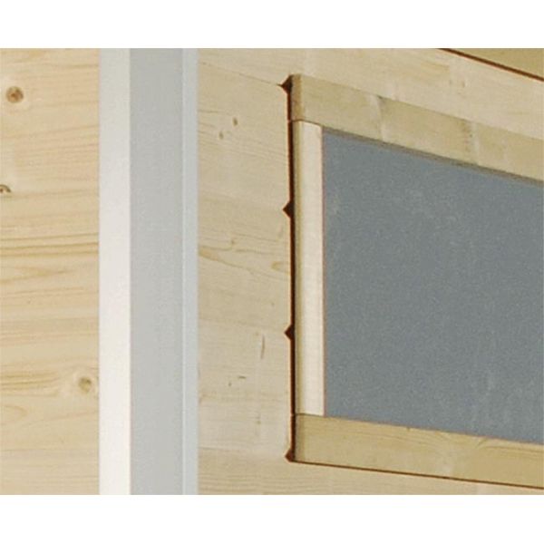 Chalet en bois profil aluminium contemporain 18.67 m² - GAS-0288