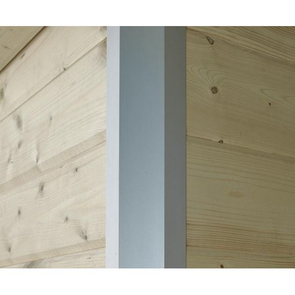 Chalet en bois profil aluminium contemporain 14.82 m² - 4669