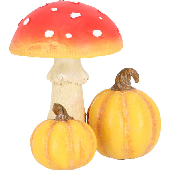 Champignon amanite en polyérsine