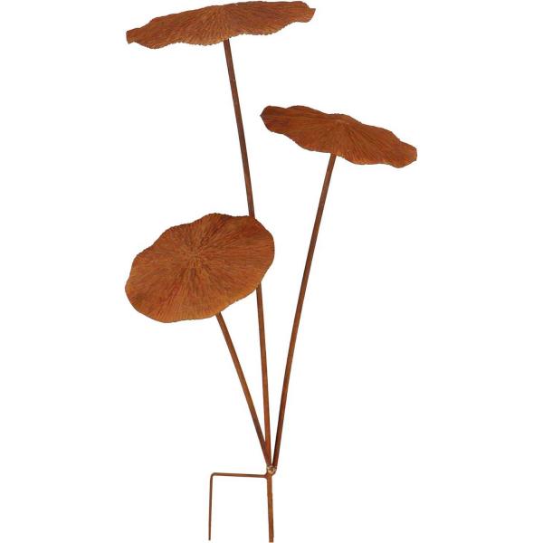 Champignon sur pic en métal rouillé