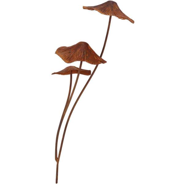 Champignon sur pic en métal rouillé - 6