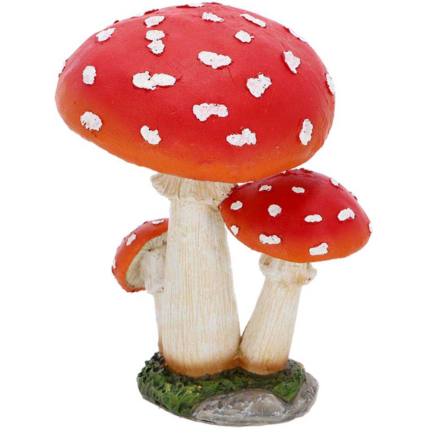 Champignons en résine (Lot de 3) - TRUE TO NATURE