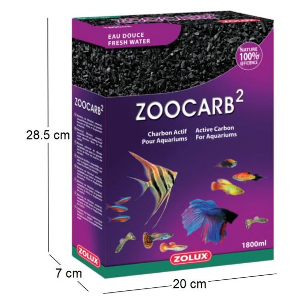 Charbon Zoocarb 1.8L - ZOL-1766
