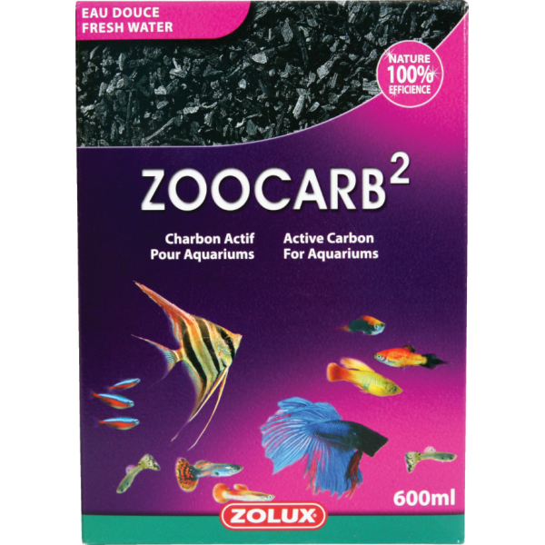 Charbon Zoocarb 2 600 ml (Lot de 3) - ZOL-2096