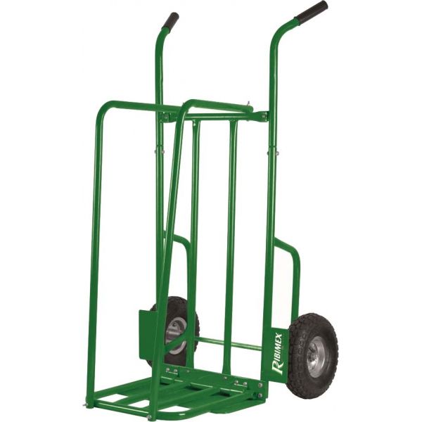 Chariot à bûches jusqu'à 250kg en acier laqué