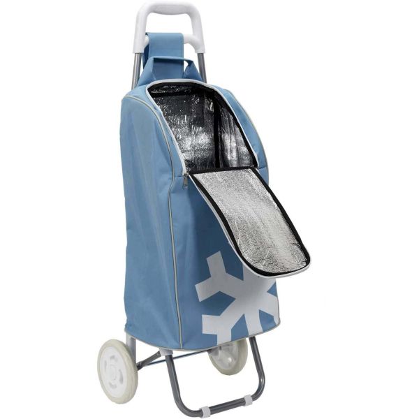 Chariot de courses avec compartiment fraicheur - 26,90