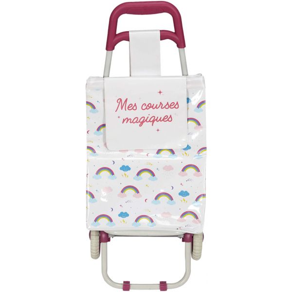 Mini caddie de courses pour enfants, caddie de courses en