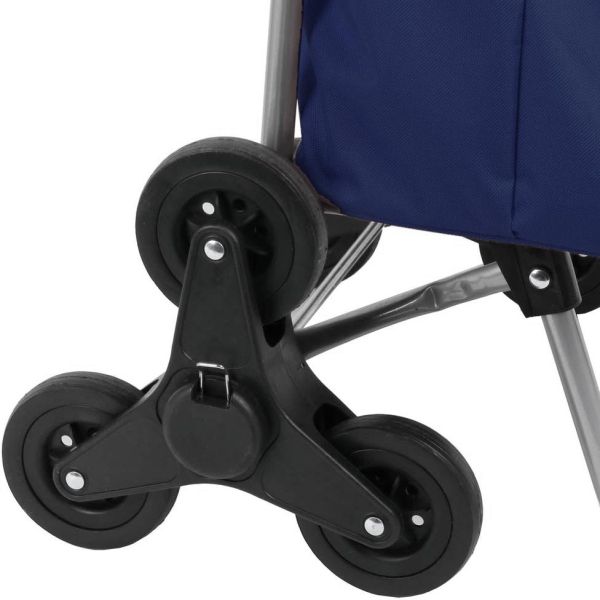 Chariot shopping en polyester 6 roues - 23,90