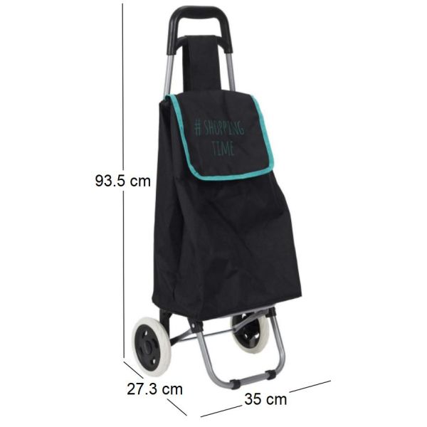 Chariot shopping 2 roues Hashtag - 6