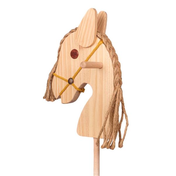 Cheval avec manche en bois Caballo - CAS-0115