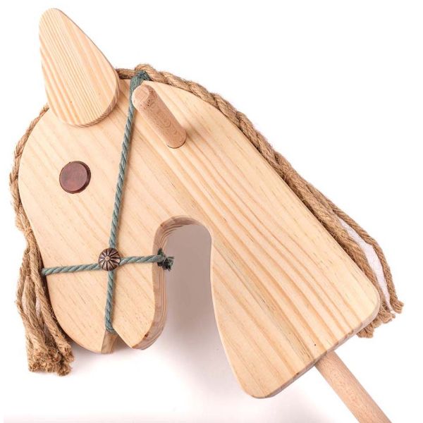 Cheval avec manche en bois Caballo - MORA