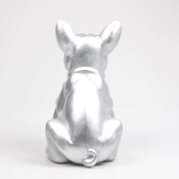 Chien bouledogue français coloré 37 x 25 x 22 cm - IMH-0413
