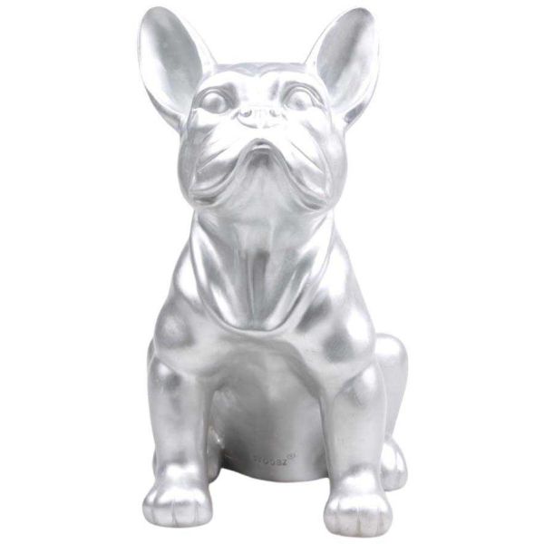 Chien bouledogue français coloré 37 x 25 x 22 cm