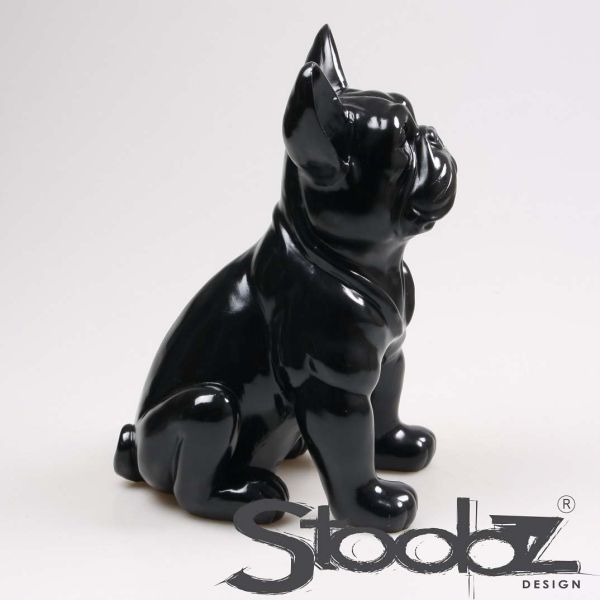 Chien bouledogue français coloré 37 x 25 x 22 cm - STOOBZ