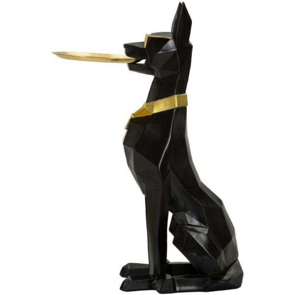 Chien en polyrésine Dog origami 30 x 64 x 91 cm - 5