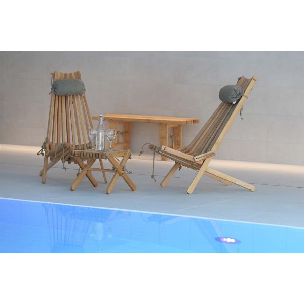 Chilienne en bois EcoChair (coussin offert) - 7