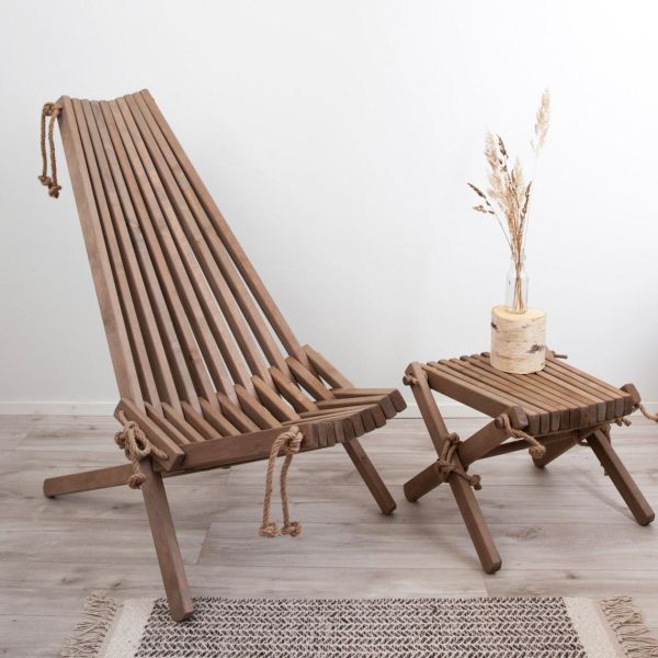 Chilienne en bois EcoChair (coussin offert) - ECOFURN