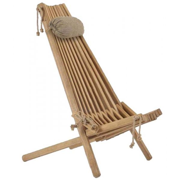 Chilienne en bois Ecochair (coussin offert)