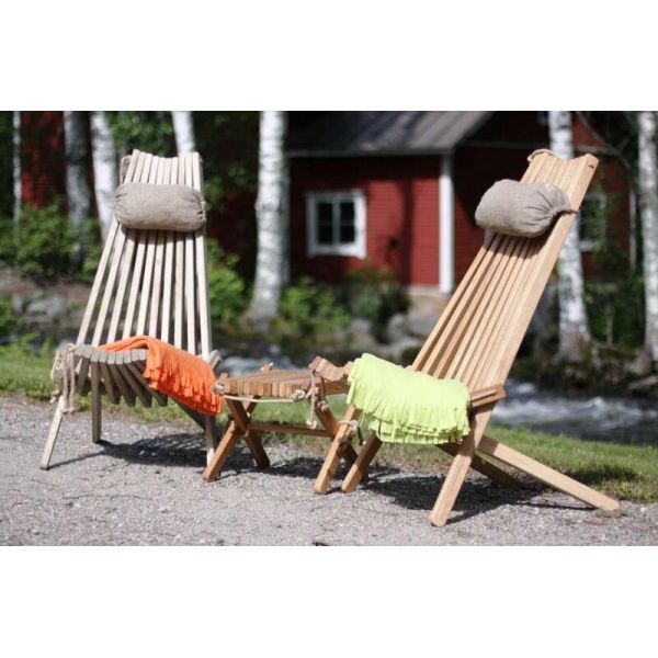 Chilienne scandinave avec repose-pieds - ECOFURN