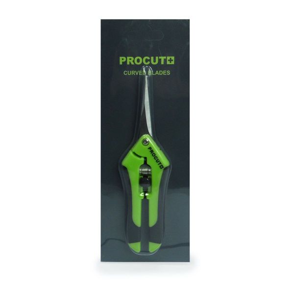 Ciseaux en PVC et acier inoxydable lames incurvées Procut - 
