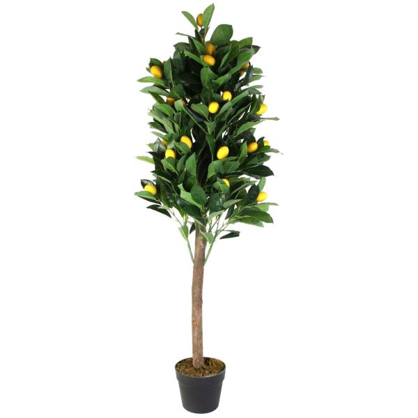 Citronnier artificiel en pot 120 cm