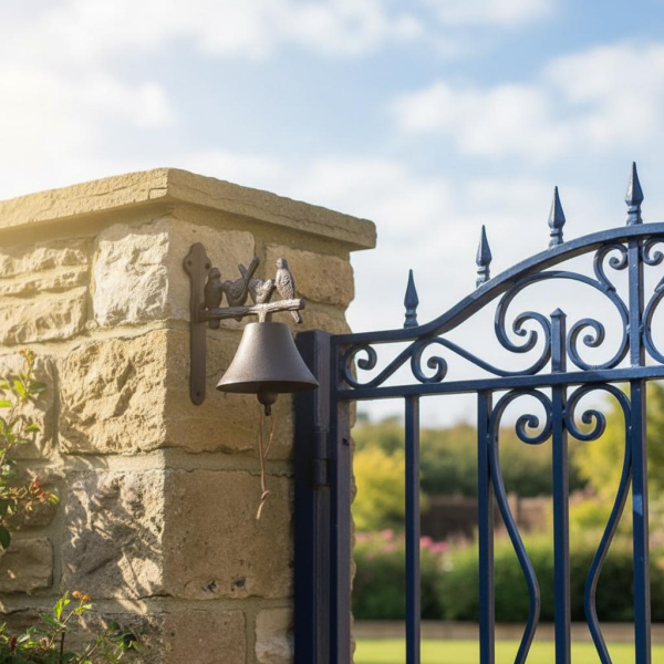 Cloche Oiseaux en fonte - AUBRY GASPARD