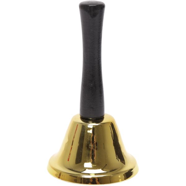 Clochette classique Or 6.5 x 12 cm