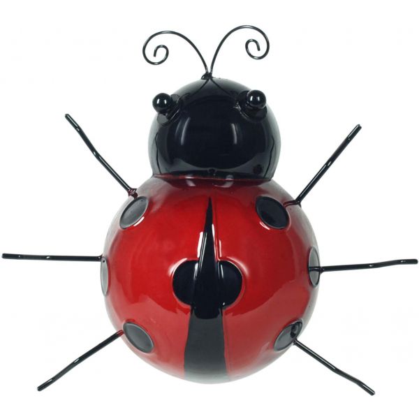 Coccinelles décoratives en métal (Lot de 3) - SIG-0134