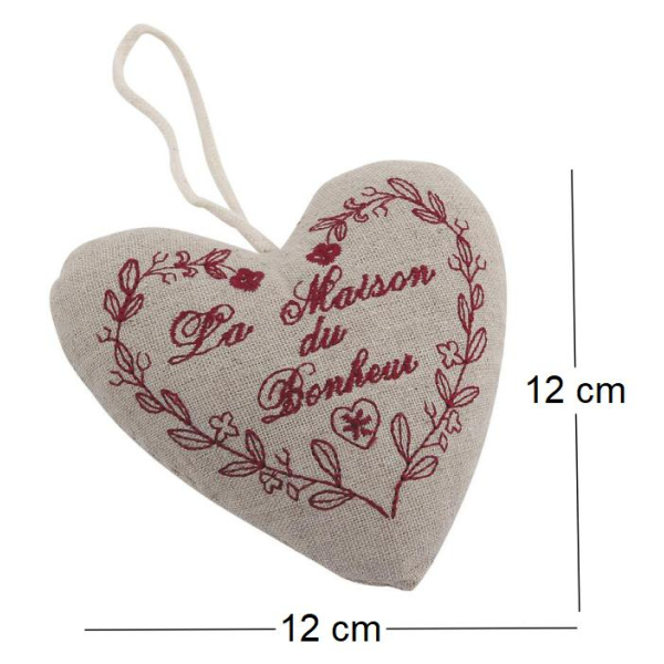 Coeur à suspendre La maison du bonheur - AUB-1142