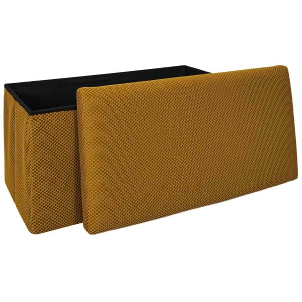Coffre banc pliable en tissu Atome - CMP-5337