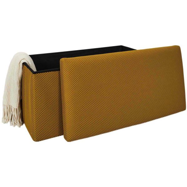 Coffre banc pliable en tissu Atome - 6