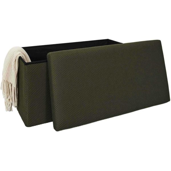 Coffre banc pliable en tissu Atome - 36,90