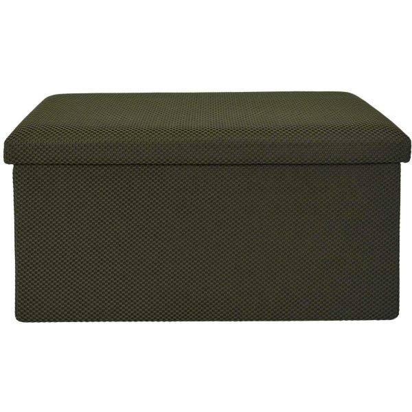 Coffre banc pliable en tissu Atome