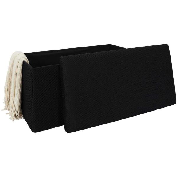 Coffre banc pliable en tissu Atome - 6