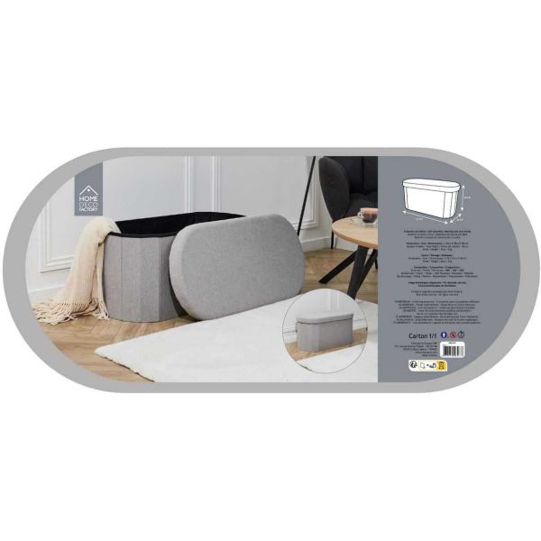 Coffre banc pliable en tissu Pills - 6